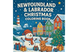 Christmas in Newfoundland: Fun Filled Coloring