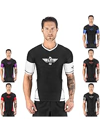 Elite Sports Short Sleeve Compression, MMA, BJJ, No-Gi, Cross Training Rash Guard