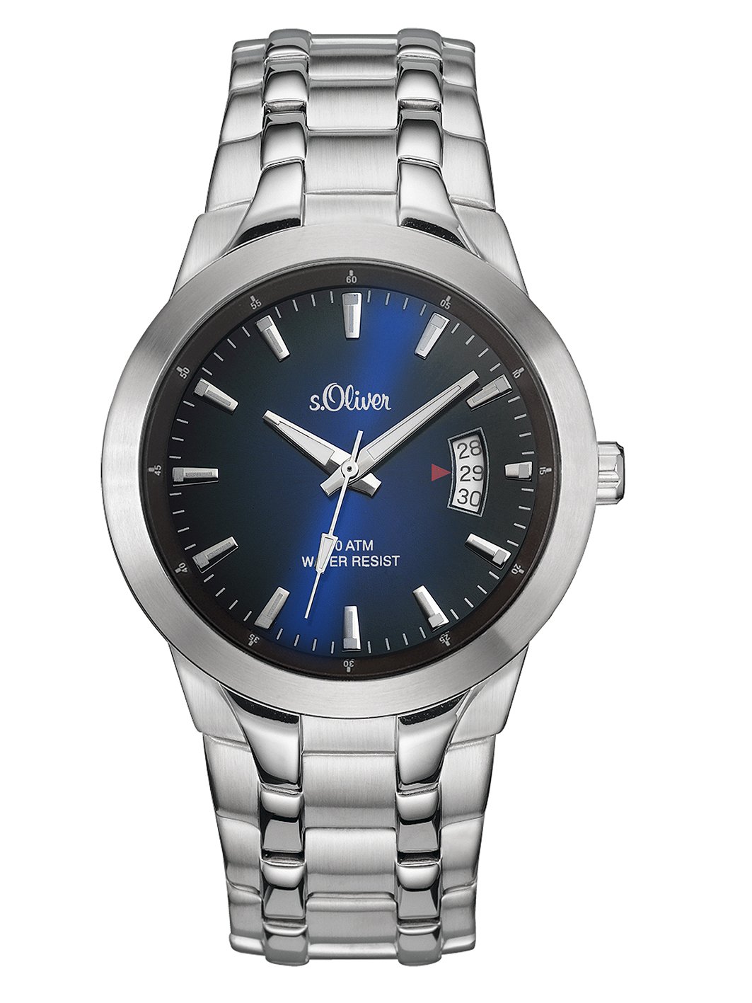 s.Oliver Men's Quartz Watch SO-2823-MQ with Metal Strap