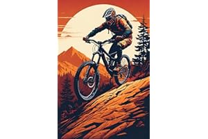mountain bike notebook: Size: 6" x 9" | Pages: 120 Delicate Elegance for Creative Souls
