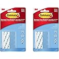 Command Small Refill Strips R69D, 24 Strips, Clear,