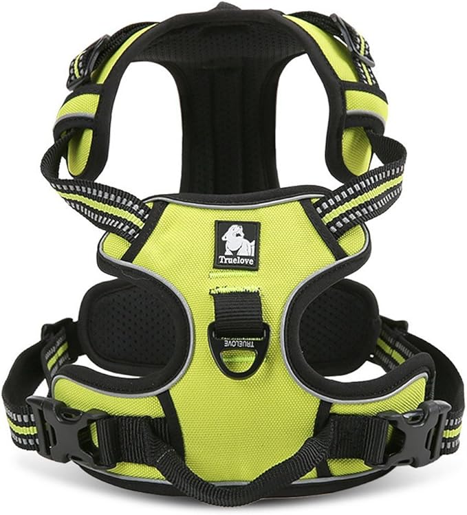 PETTOM Adjustable Soft Padded No Pull Pet Dog Harness with Heavy Duty
