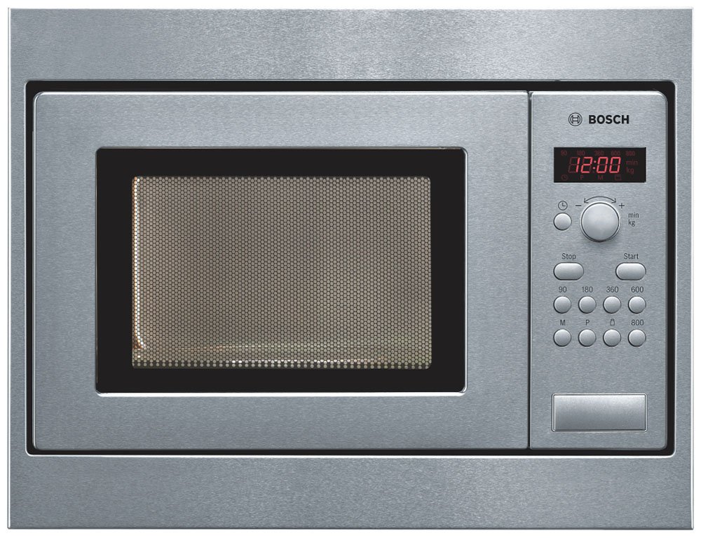 Buy Bosch Serie 2 50 Cm 17 L Stainless Steel Built In Microwave Hmt75m551i Steel Black Online At Low Prices In India Amazon In
