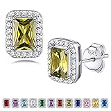 Bestyle 925 Sterling Silver Infinite Birthstone