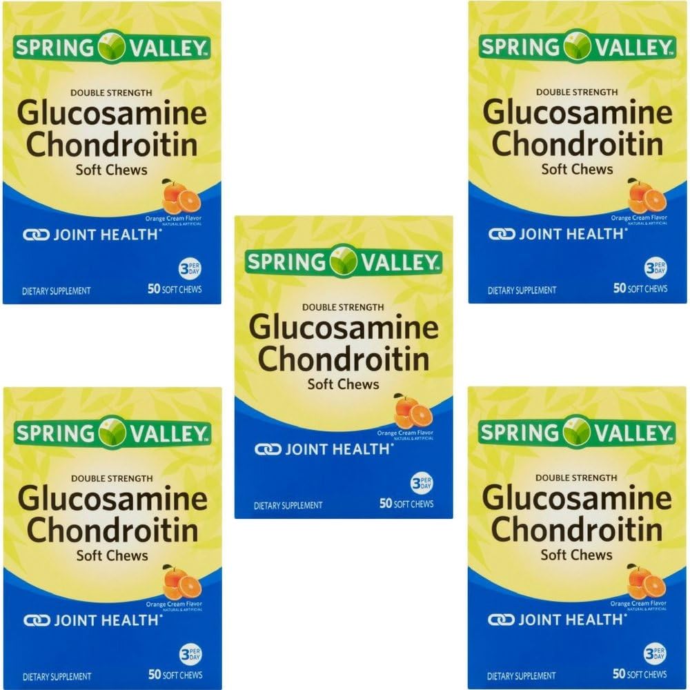 Spring Valley Glucosamine Chondroitin Orange Cream