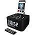 Neptune Speaker 20W Docking Station Bluetooth Alarm Clock FM Radio Lightning Dock for iPhone 5 5S 5C 6 6+ 6S 7 7+ 8 8+ X XR XS, iPad Air Mini iPod (Black)