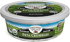 Organic Valley Organic Feta Cheese Crumbles, 4 oz