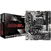 ASRock B450M-HDV R4.0 AM4 AMD Promontory B450 SATA 6Gb/s Micro ATX AMD Motherboard