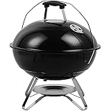 Amazon Basics 18-inch Portable Charcoal Grill, Black