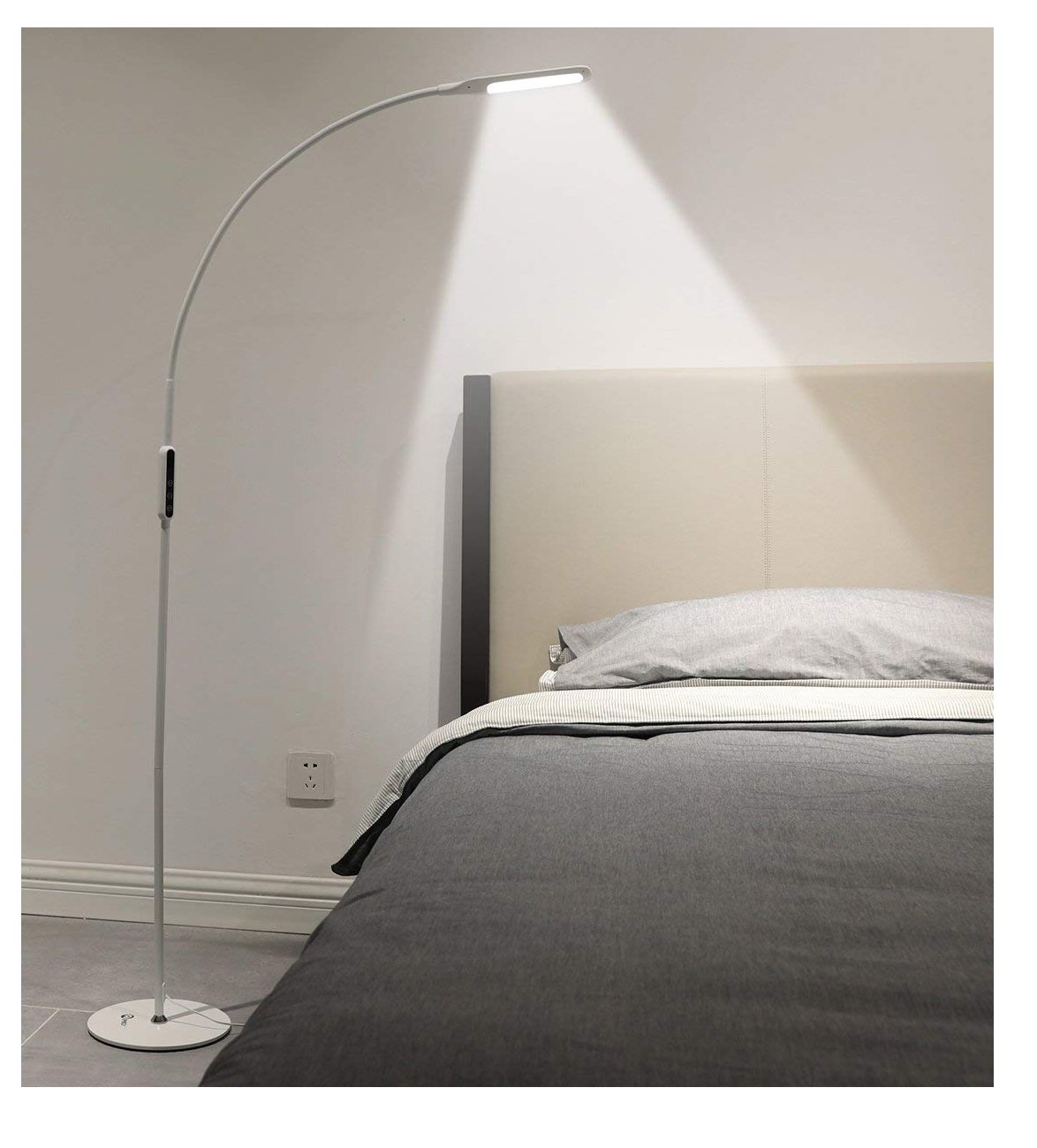 IMIGY Dimmable 9W Floor Lamp, Office/Work/Living Room Reading Flexible