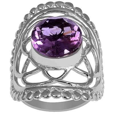 Orchid Jewelry Ct Oval Purple Amethyst Fashion Ireland Ubuy