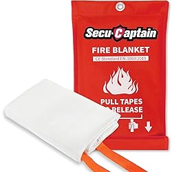 SecuCaptain Emergency Fire Blanket for Home and