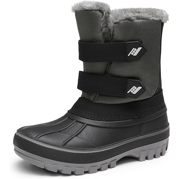 Trespass Botas De Nieve Para Hombre, 37 EU, Negro, 37 US