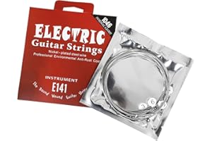 6Pcs Electric Guitar Highly Carbon Steel Cores Strings 010046 String Brilliant Sound Electric Easy Installation