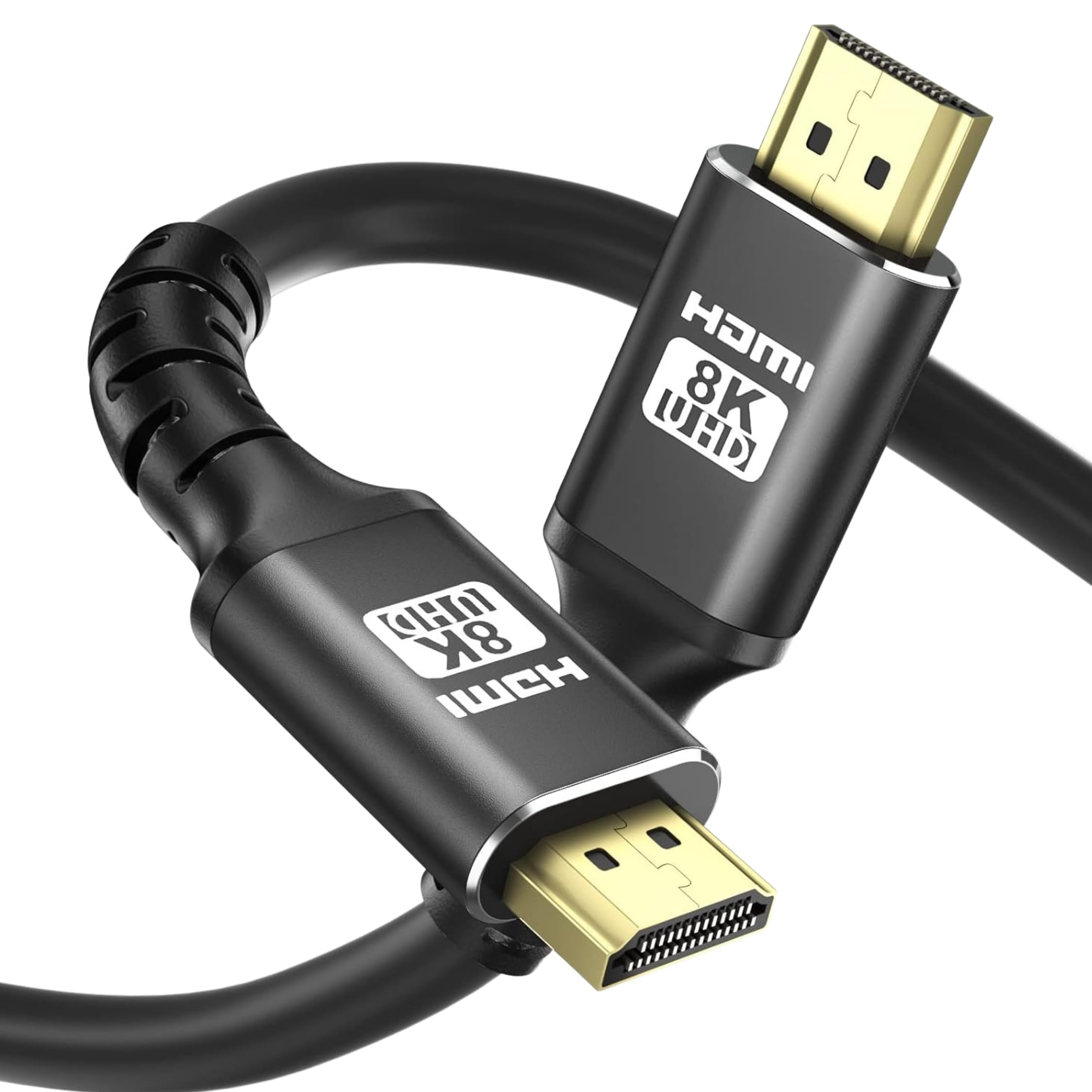 Betron Ultra HD 8K HDMI Cable 2.1, High-Speed, 3D and ARC Compatible, 0.5M Long for TV, PC, Monitor, PS4, PS5, Xbox and Projectors