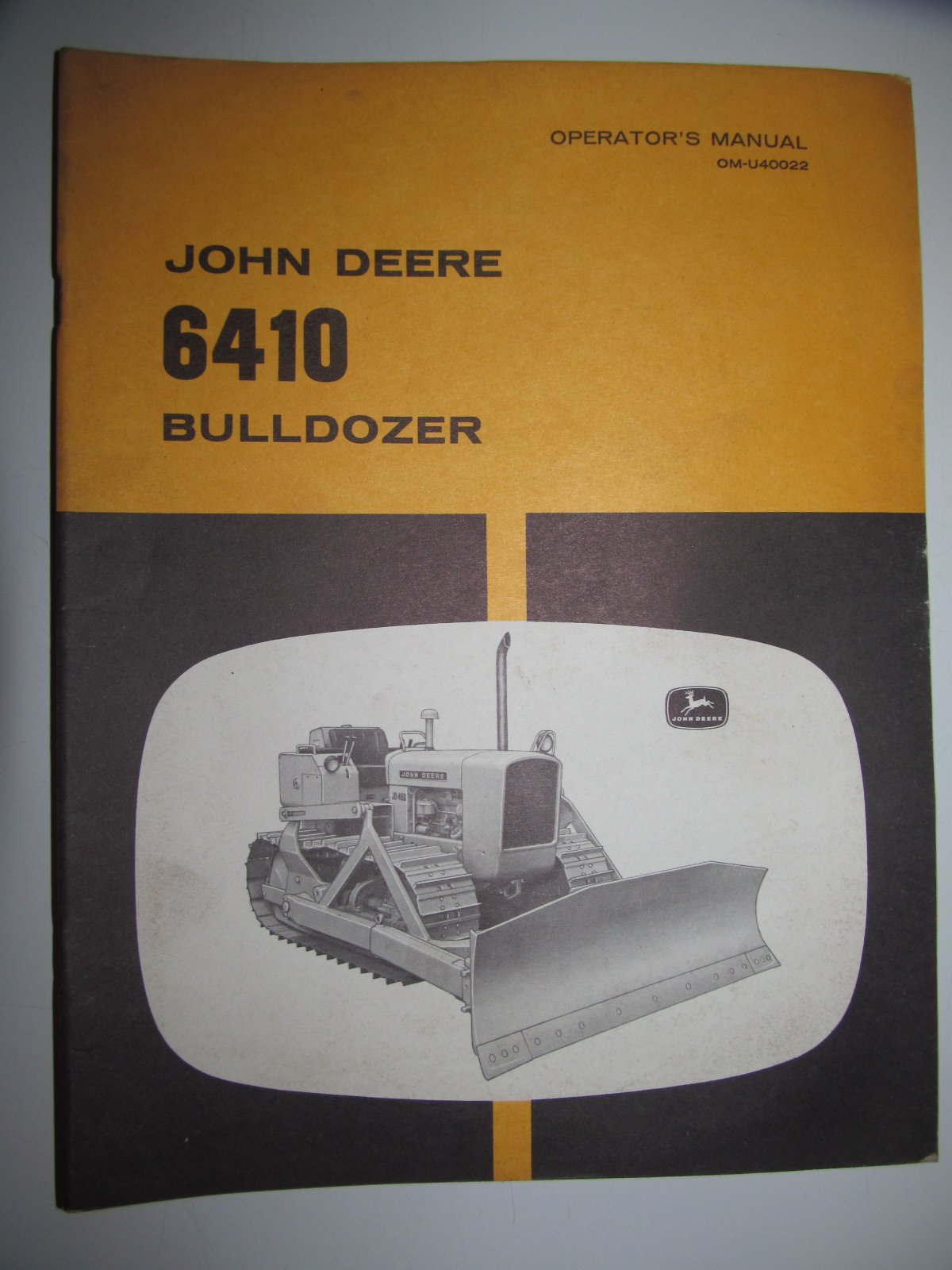 John Deere 6410 Bulldozer Operators Owners Manual Original OM-U40022: John  Deere: Amazon