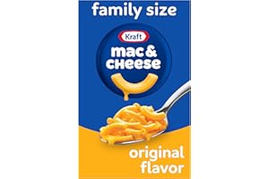 KRAFT MAC & CHEESE Kraft Original Mac & Cheese Macaroni and Cheese Dinner Family Size, 14.5 oz Box
