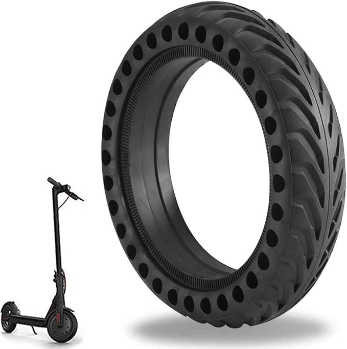 Gotrax Electric Scooter GLDYTIMES 8.5 X 2.0 Inch Electric Scooter Tire, 50/75-6.1 Solid Tire Fit For Gotrax GXL V2 XR Ultra Elite Apex Xl Apex XL Xiaomi M365 Wheelspeed YADEA, 8 1/2" Tyre Hiboy S2