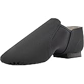 Linodes Unisex 09 Canvas Upper Slip-on Jazz Shoe for Women and Men's Dance Shoes