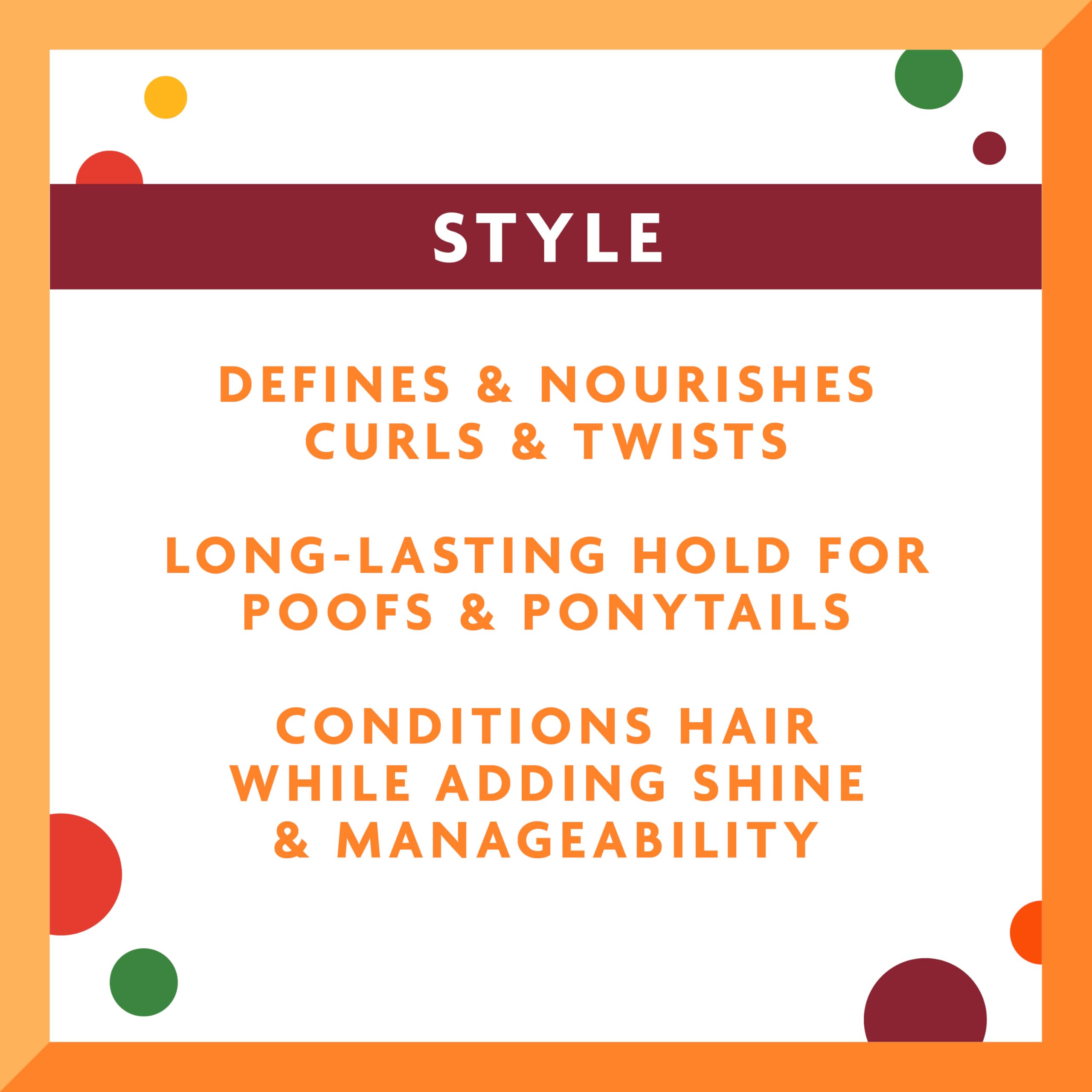 Cantu Care for Kids Sulfate-free Styling Custard with Shea Butter, 8 fl oz