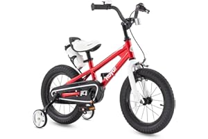 RoyalBaby Kids Bike EZ Freestyle Training Free Balance to Pedal Easy Learning Bicycle, 12-18 Inch for Toddlers to Big Kids