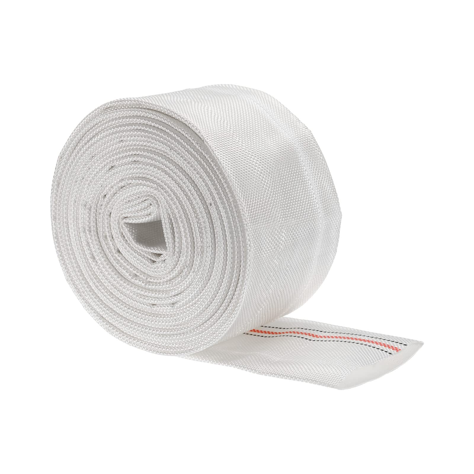 PATIKIL 50mm ID 33ft Lightweight Backwash Hose Lay Flat Reinforced Discharge PVC Hose 0.8MPa for Swimming Pool