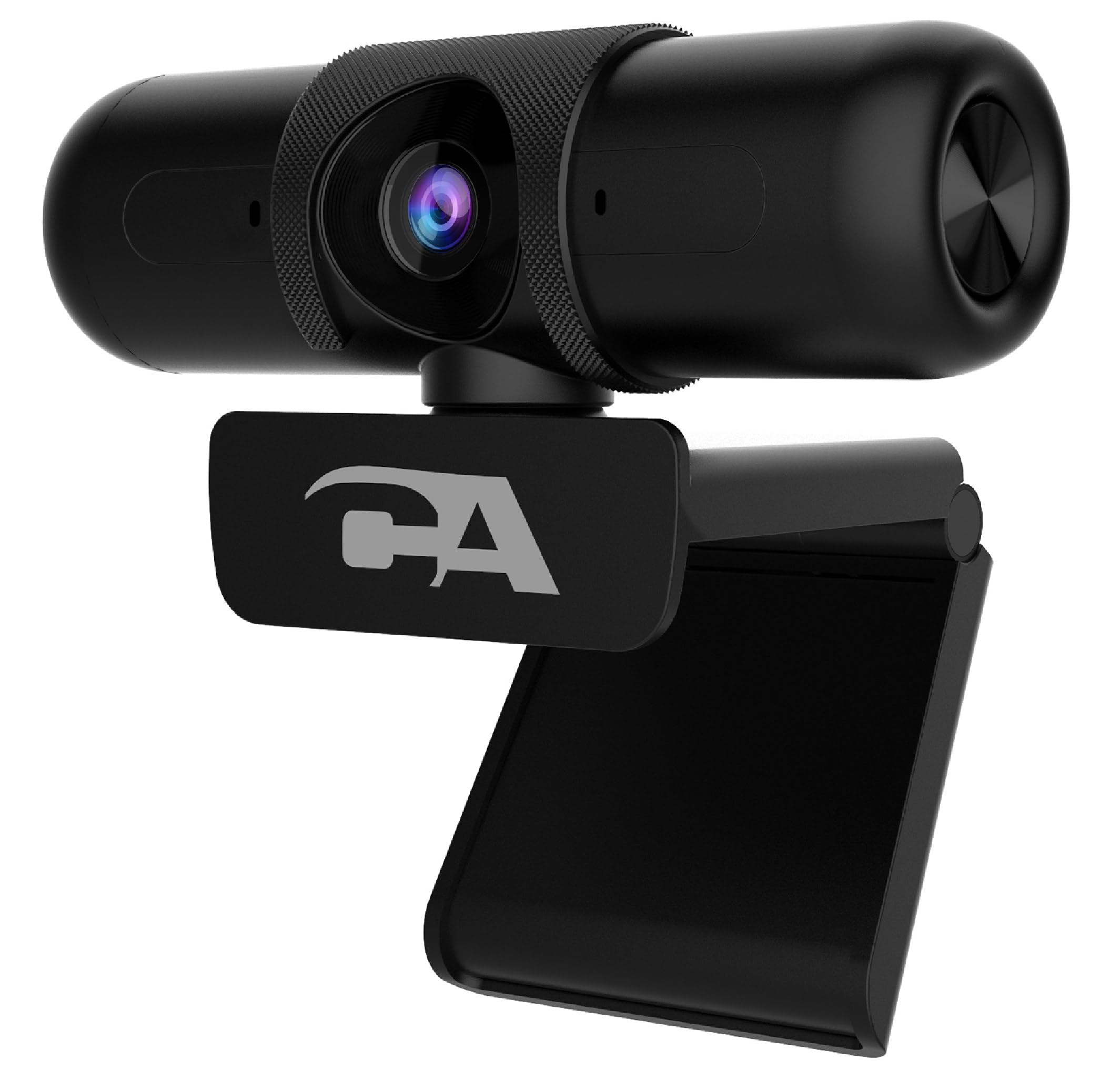 Cyber Acoustics CA Essential Super HD Webcam (WC-3000) - Zoom Certified USB Webcam, 5MP Super HD webcam up 2592x1944 at 30fps, Autofocus & Light Correction, Dual Omnidirectional Microphones