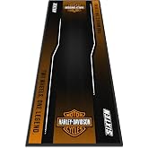 SIXTEN Motorcycle Garage Mat for Harley Davidson Marker &ndash; 37.4 x 94.5 in