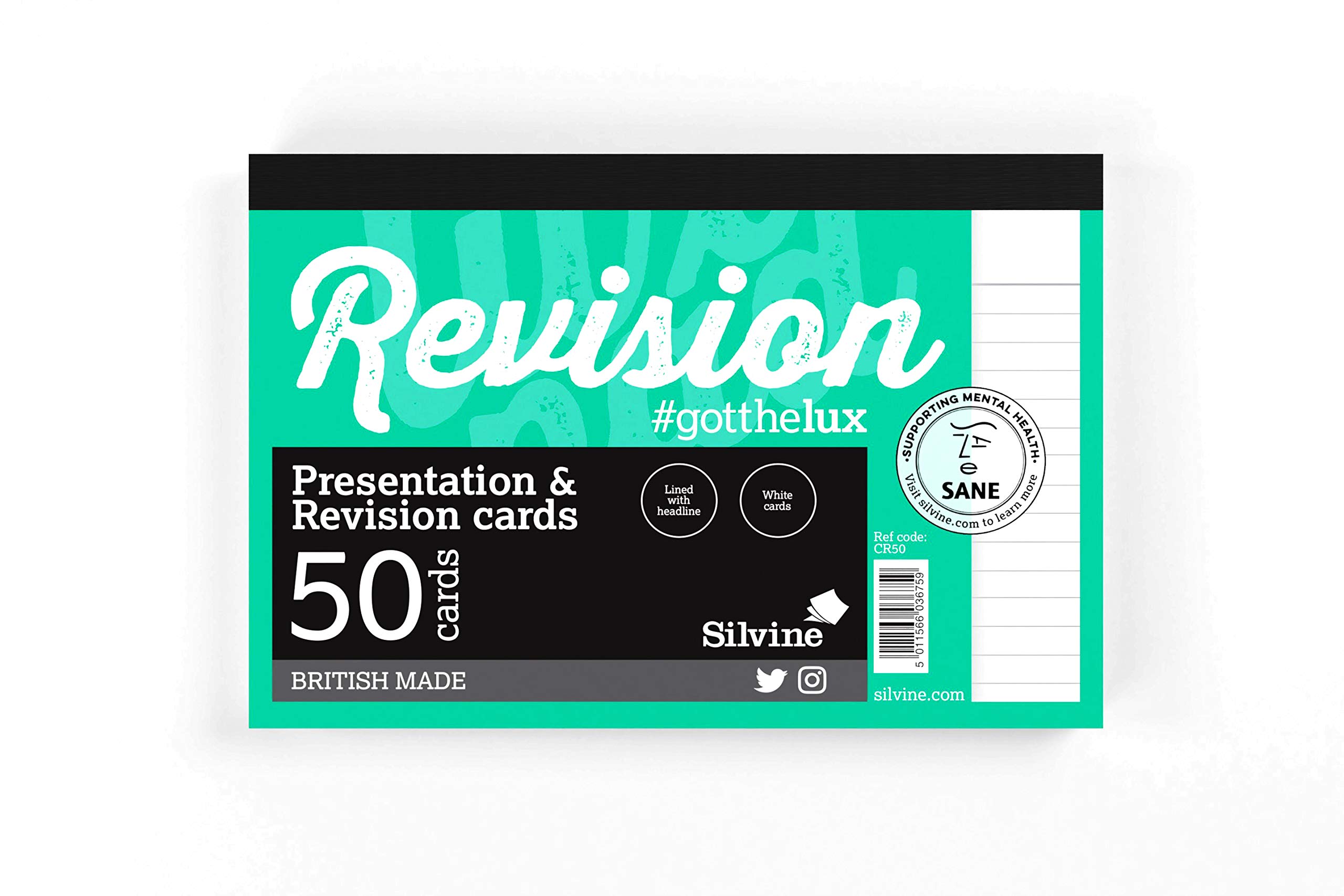 Luxpad A6 Gluebound Revision & Presentation Cards