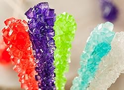 36 Extra Large Assorted Rock Candy Sticks: Espeez