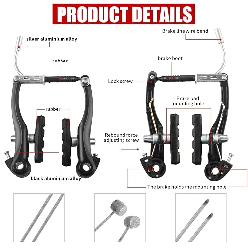 Frenos Para Bicicletas Complete Mountain Bike V Brake Set - Front ...