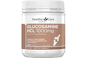 HEALTHY CARE AUSTRALIA Healthy Care Glucosamine HCL 1000mg 200 Capsules