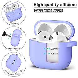R-fun for AirPods 4 Case with Cleaner Kit,Full