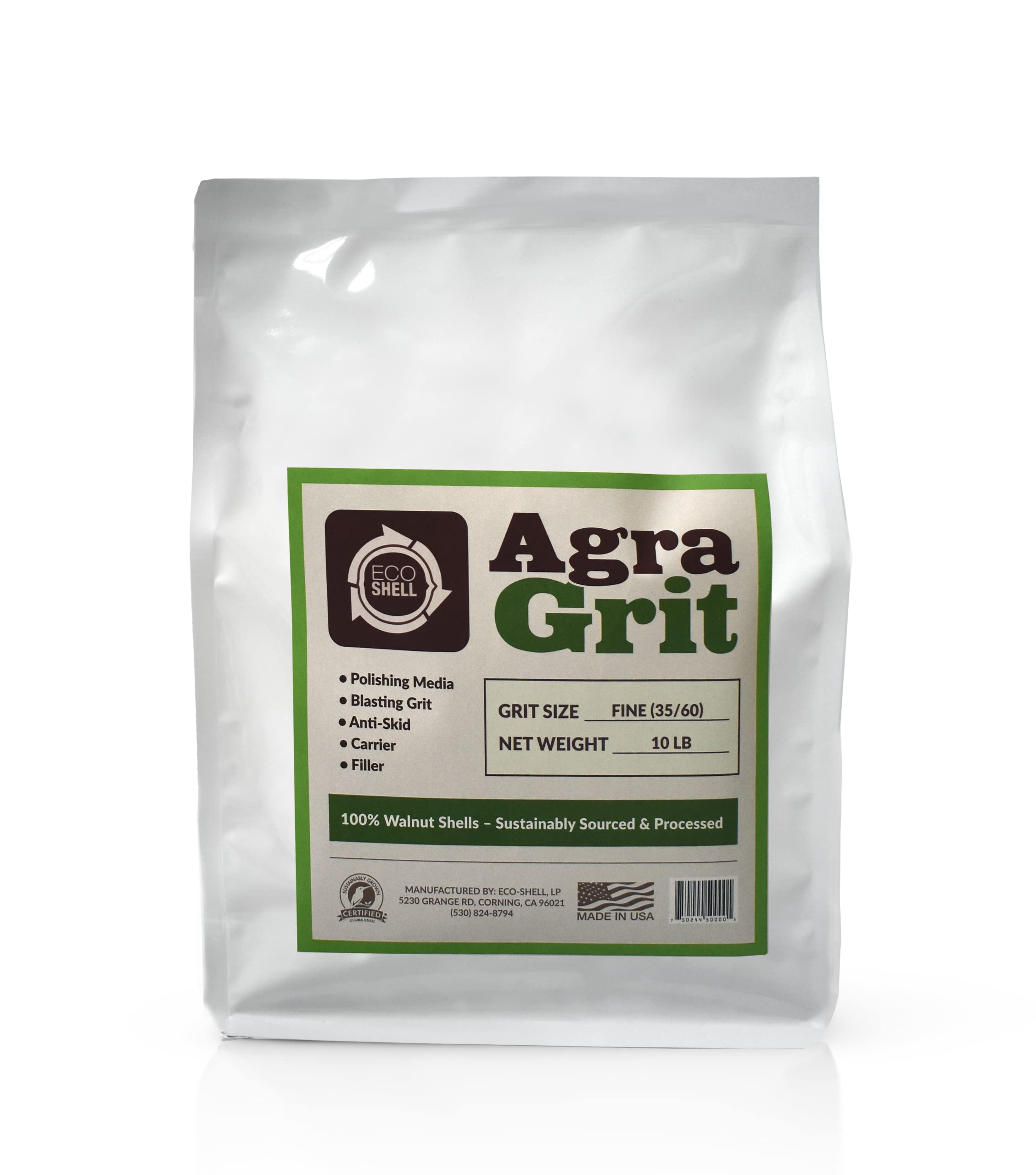AgraGrit Walnut Shell Media 35-60 Grit