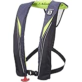 BLUESTORM Cirrus26 Inflatable PFD Life Jackets for Adults | US Coast Guard Approved Automatic Life Vest w/Manual Override Convertibility