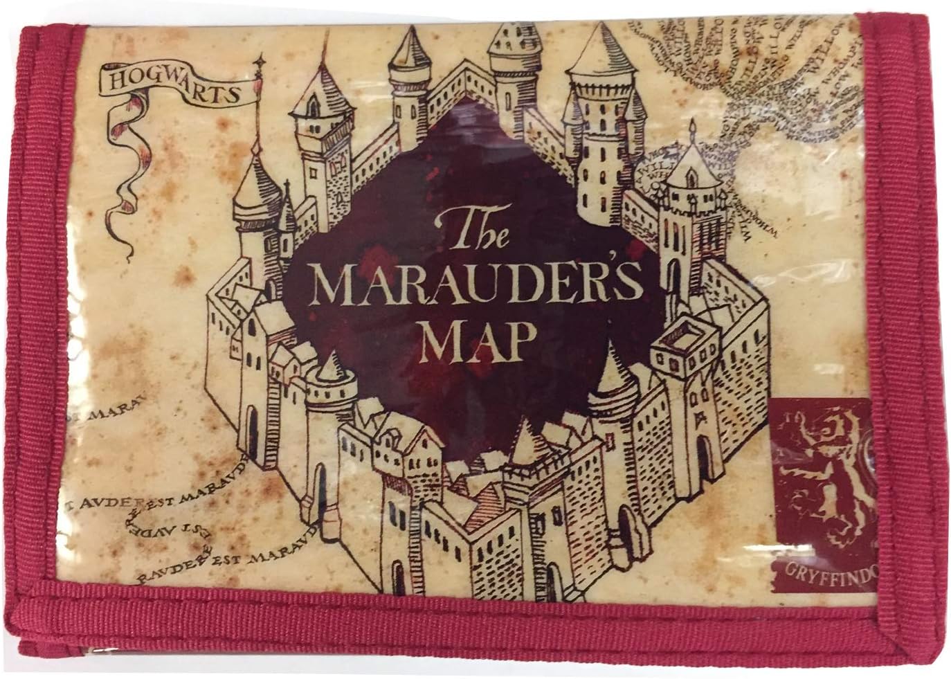 MarauderHarry Potter Marauder's Map Tri-Fold Wallet Purse