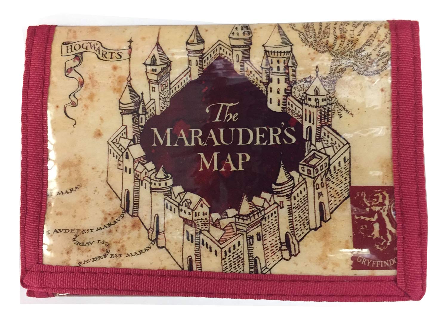 Harry Potter Marauder's Map Tri-Fold Wallet Purse