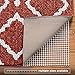 Non-Slip Rug Pad for Hard Floors, Extra-Strong-Grip Thick Padding (2x4-Feet)
