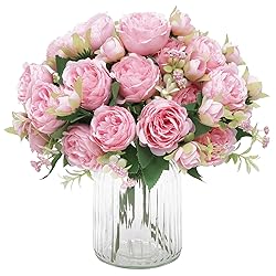 MARTINE MALL 2 Packs Peonies Artificial