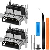 TOMSIN 2Pack HDMI Port Replacement for Xbox One S Socket Interface Connector for Xbox One S Console Accessories Parts with Repair Tools
