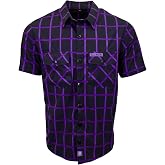Demons Behind Me Raven Light-Weight 4-Way Stretch Button Up