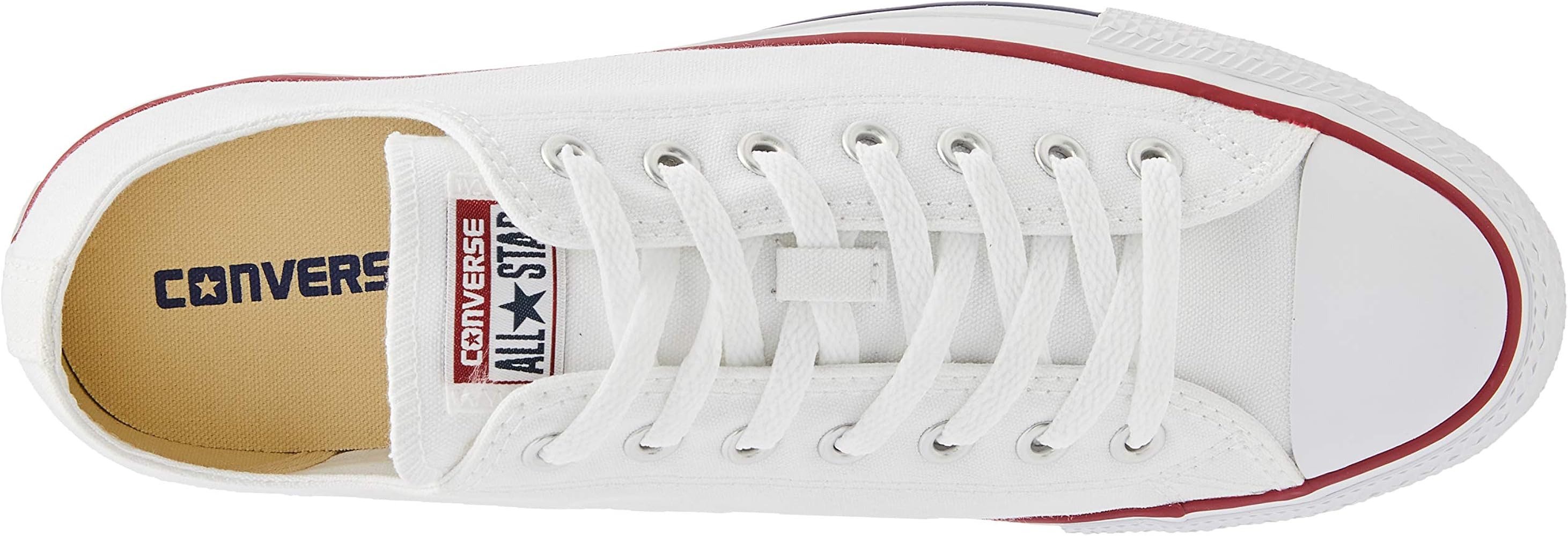 converse chuck taylor all star core white ox trainers