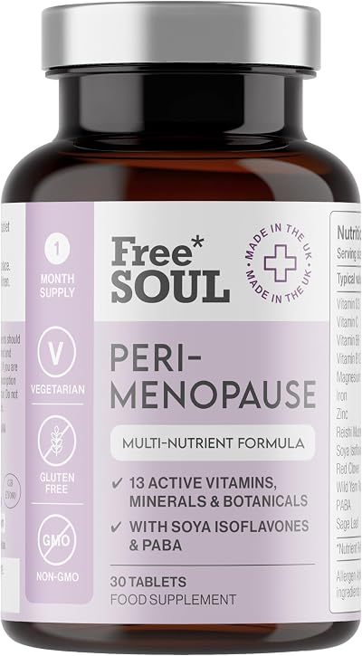 Free Soul Perimenopause Vitamins 1 Month Supply Single Serving Tablet