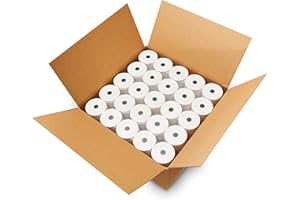 WRB SUPPLY CLOVER POS 3-1/8" x 230' THERMAL RECEIPT PAPER BPA FREE - 50 NEW ROLLS