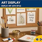 JKG 300 x Gold Metal Push Pins for Notice Boards Cork Bulletin Map Pin Art view 5