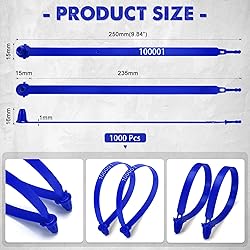 Roowest 1000 Pcs Plastic Truck Trailer Door