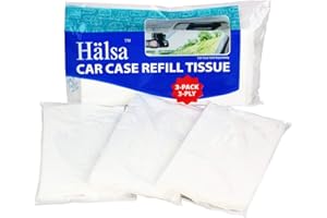 Funwares White Facial Travel Tissue Packs, Chlorine-Free, 3 Packs, 60 tissues, 3-Ply Sheets, 20 Sheets Per Pack, Car, Travel, School, Work