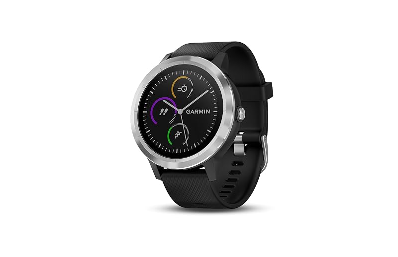 Garmin vÃvoactive 3, GPS Smartwatch with Contactless Payments and Builtin  Sports Apps, Black/Silver (Color: Black/Silver, Tamaño: 1.2\