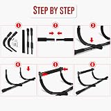 FK Sports Pull Up Bar Doorway & Chin Up Bar - No Drilling - Upper Body view 8