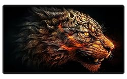 EDGFRTOIO Playmat 24" x 14" Game Mats Tabletop